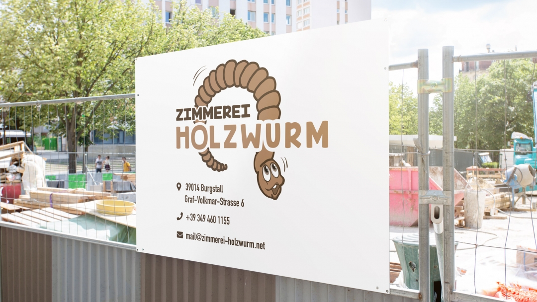 Holzwurm Banner